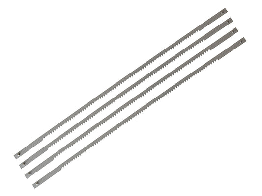 Stanley Coping Saw Blades 165mm 6.1/2in 14 TPI Card 4 STA015061