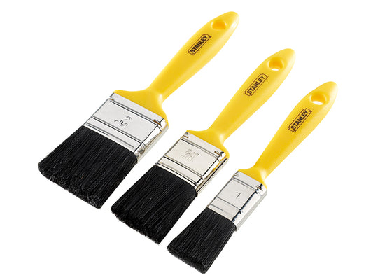 Stanley Hobby Paint Brush Set of 3 25 38 & 50mm STA029591