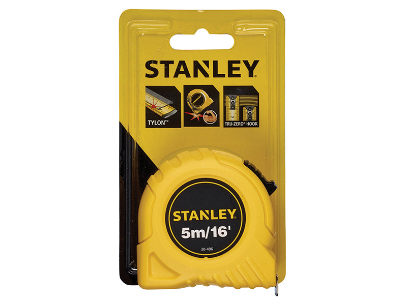 Stanley Pocket Tape 5m/16ft Width 19mm STA030496