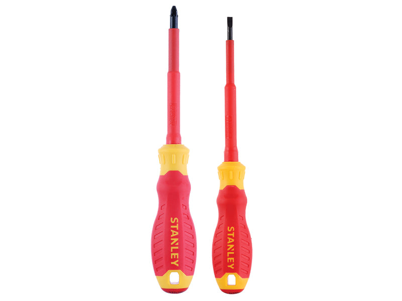 Stanley FatMax VDE Insulated Screwdriver Set 2 Piece STA060030