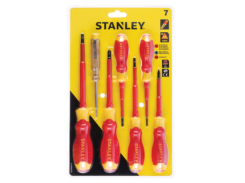 Stanley FatMax VDE Screwdriver Set 7 Piece STA060031