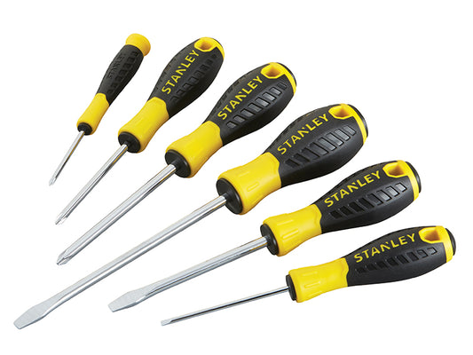 Stanley 0-60-208 Essential Screwdriver Set 6 Piece STA060208