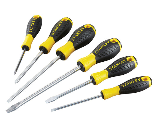 Stanley 0-60-209 Essential Screwdriver Set 6 Piece STA060209