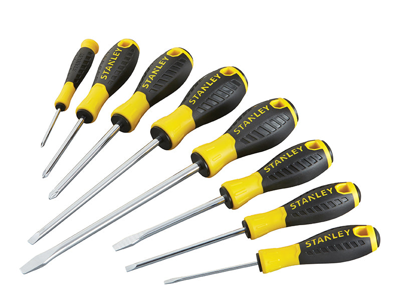 Stanley 0-60-210 Essential Screwdriver Set 8 Piece STA060210