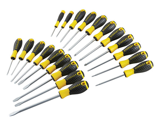 Stanley 0-60-213 Essential Screwdriver Set 20 Piece STA060213