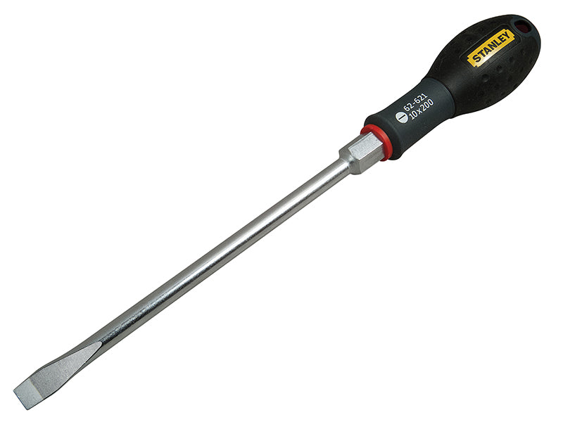 Stanley FatMax Bolster Screwdrivers Flared Tip 10 x 200mm STA062621