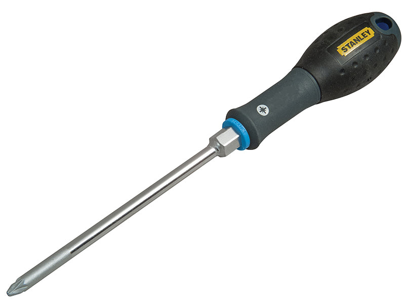 Stanley FatMax Bolster Screwdriver Pozi Tip PZ3 x 150mm STA062625