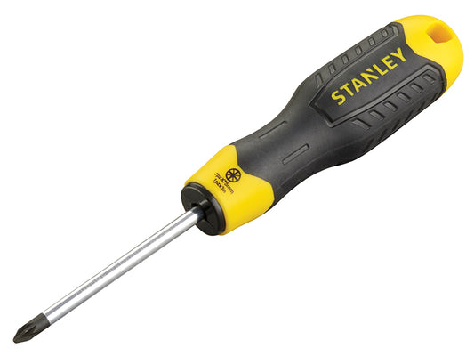 Stanley Cushion Grip Screwdriver Pozidriv Tip PZ1 x 75mm STA064955