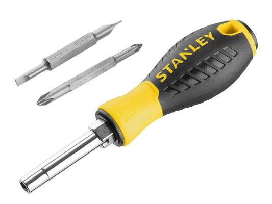 Stanley 6-Way Screwdriver Carded STA068012