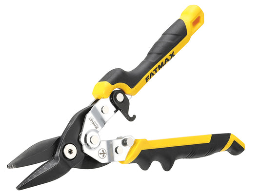 Stanley FatMax Yellow Ergo Aviation Snips Straight Cut 250mm 10in STA073756