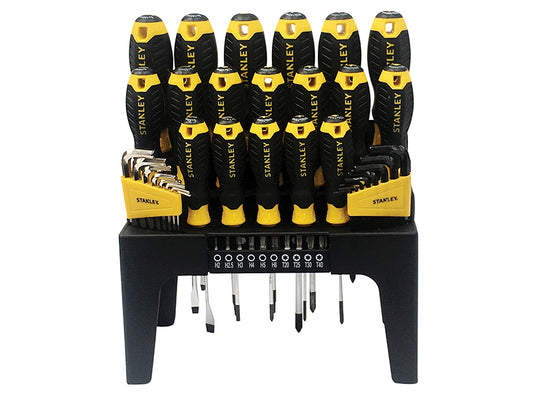 Stanley Screwdriver Set in Rack 44 Piece STA074958