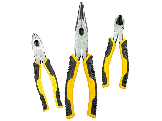 Stanley ControlGrip Pliers Set 3 Piece STA075094