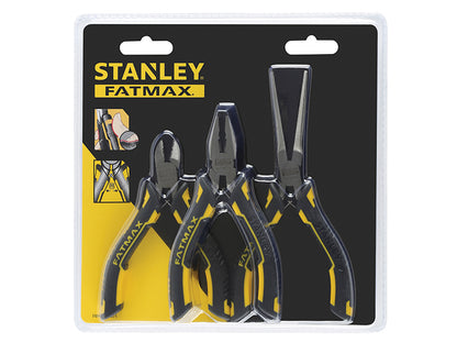 Stanley FatMax Mini Pliers Set 3 Piece STA080524