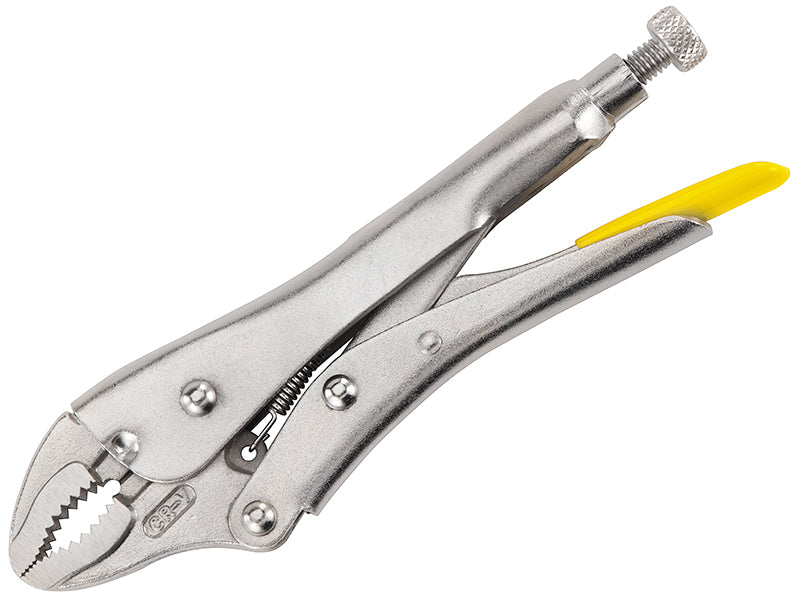 Stanley Curved Jaw Locking Pliers 225mm 9in STA084809