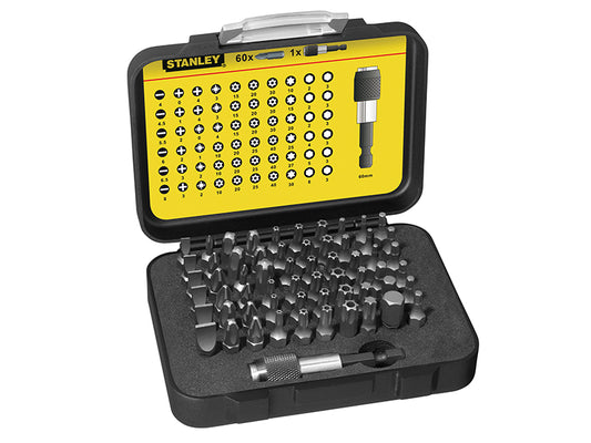 Stanley Bit Set & Holder 61 Piece STA113902