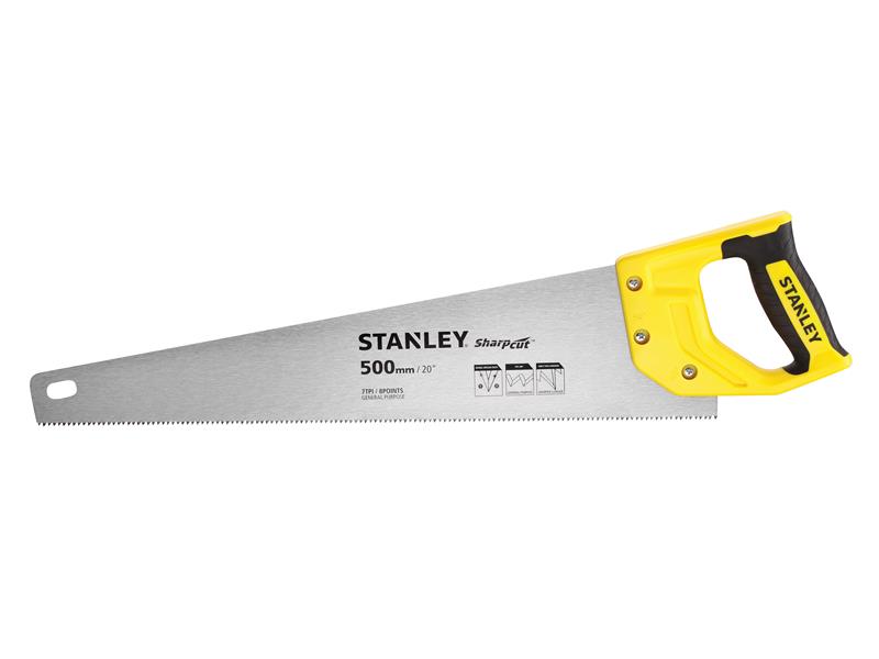 Stanley Sharpcut Handsaw 500mm 20in 7TPI STA120367