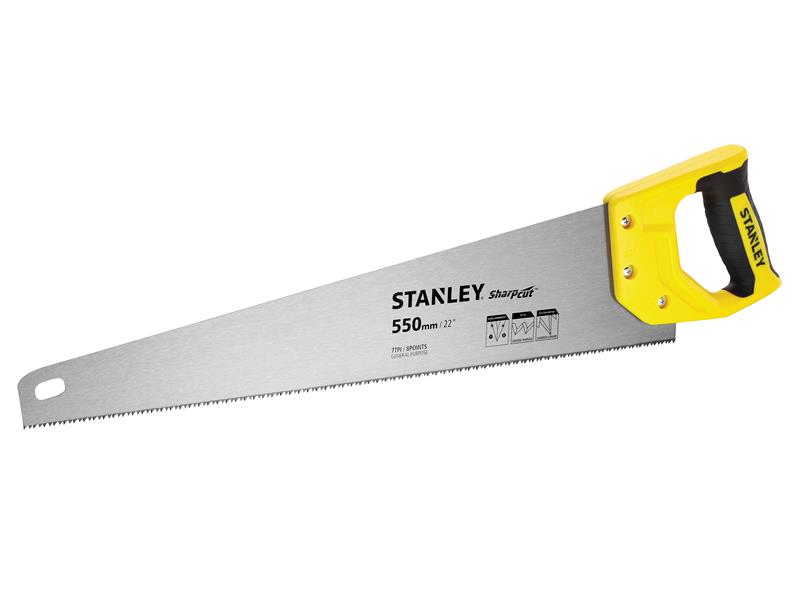 Stanley Sharpcut Handsaw 550mm 22in 7 TPI STA120368