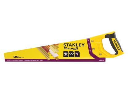 Stanley Sharpcut Handsaw 500mm 20in 11 TPI STA120371