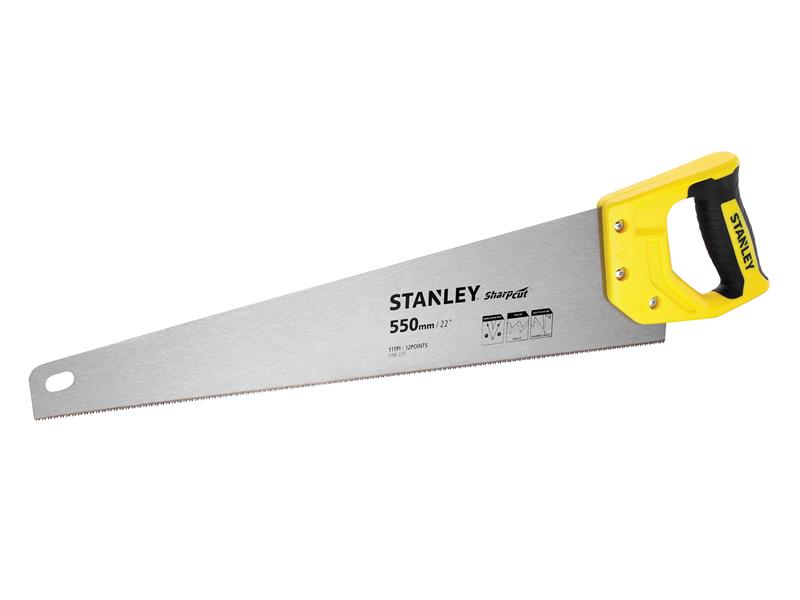 Stanley Sharpcut Handsaw 550mm 22in 11 TPI STA120372