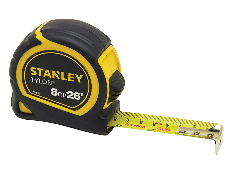 Stanley Tylon Pocket Tape 8m/26ft Width 25mm Loose STA130656N