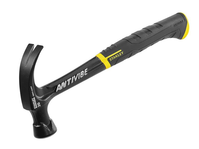 Stanley FatMax AntiVibe All Steel Curved Claw Hammer 570g 20oz STA151277