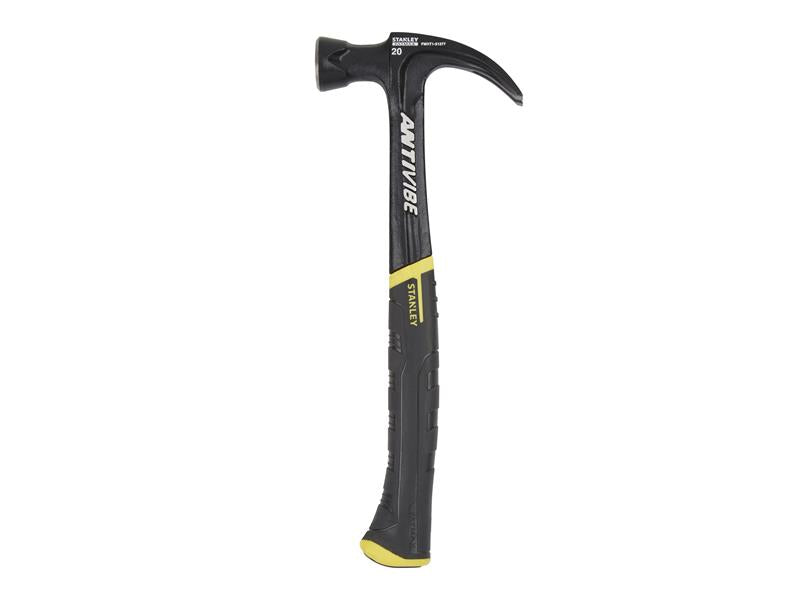 Stanley FatMax AntiVibe All Steel Curved Claw Hammer 570g 20oz STA151277