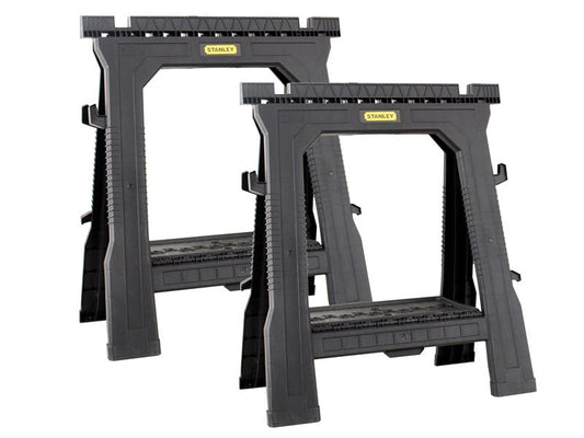 Stanley Folding Sawhorses Twin Pack STA170713