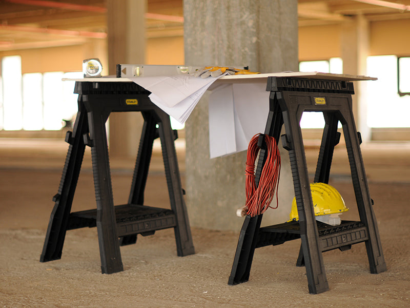 Stanley Folding Sawhorses Twin Pack STA170713