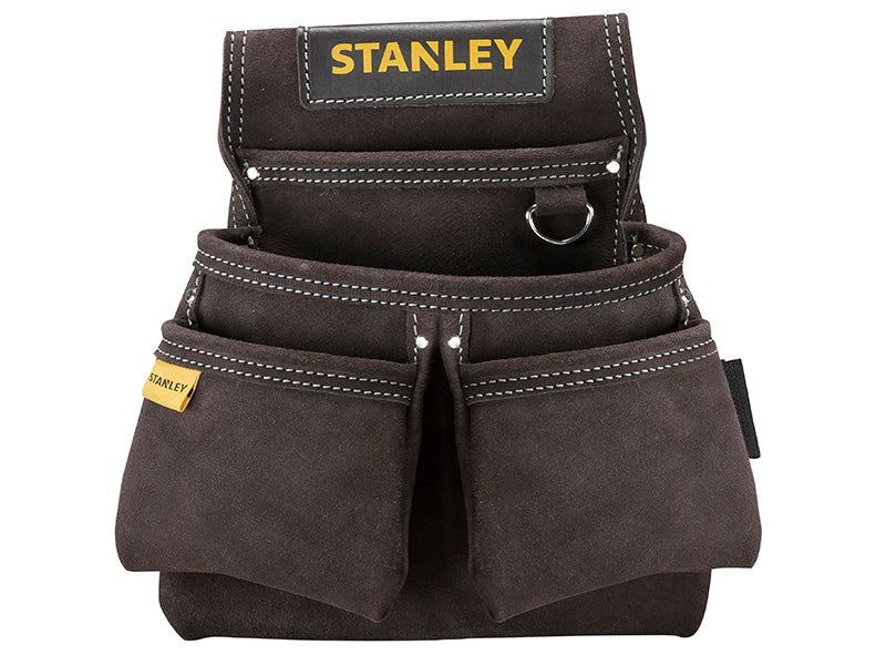 Stanley STST1-80116 Leather Double Nail Pocket Pouch STA180116