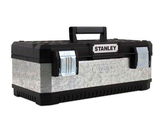 Stanley Galvanised Metal Toolbox 50cm 20in STA195618