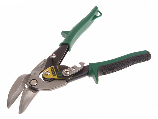 Stanley Green Offset Aviation Snips Right Cut 250mm 10in STA214568