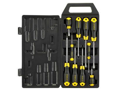 Stanley Cushion Grip Screwdriver Set 10 Piece STA265014