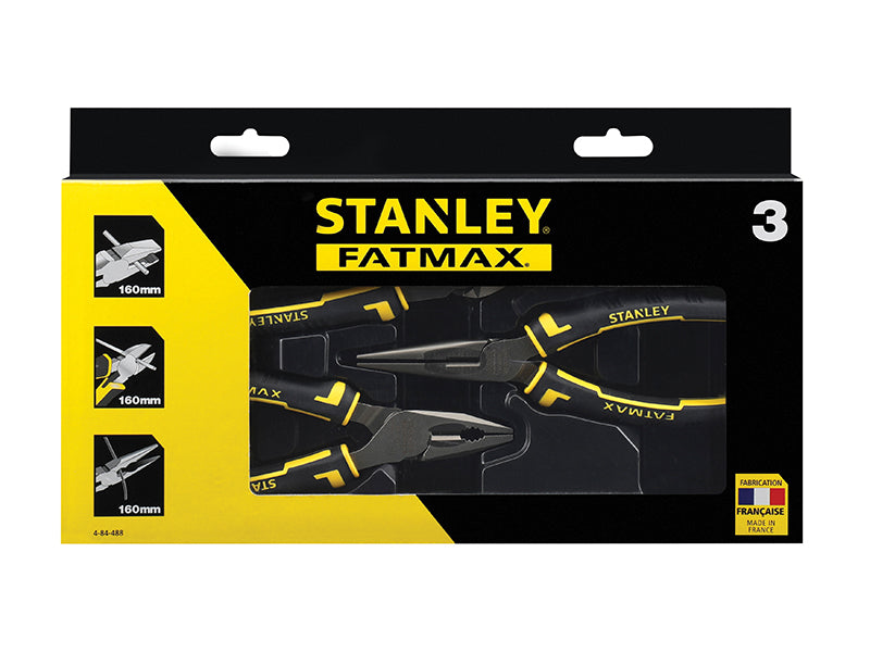 Stanley FatMax Pliers Set 3 Piece STA484488