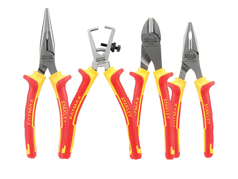 Stanley FatMax VDE Pliers Set 4 Piece STA484489