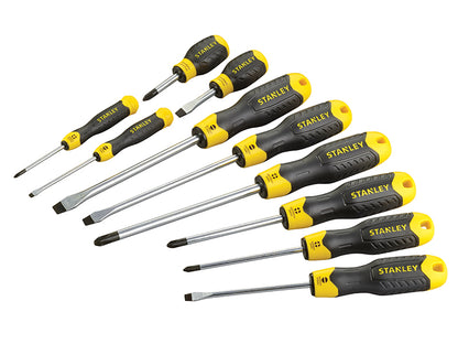 Stanley Cushion Grip Screwdriver Set 10 Piece STA564977