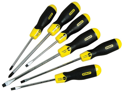 Stanley Cushion Grip Screwdriver Set 6 Piece STA598001