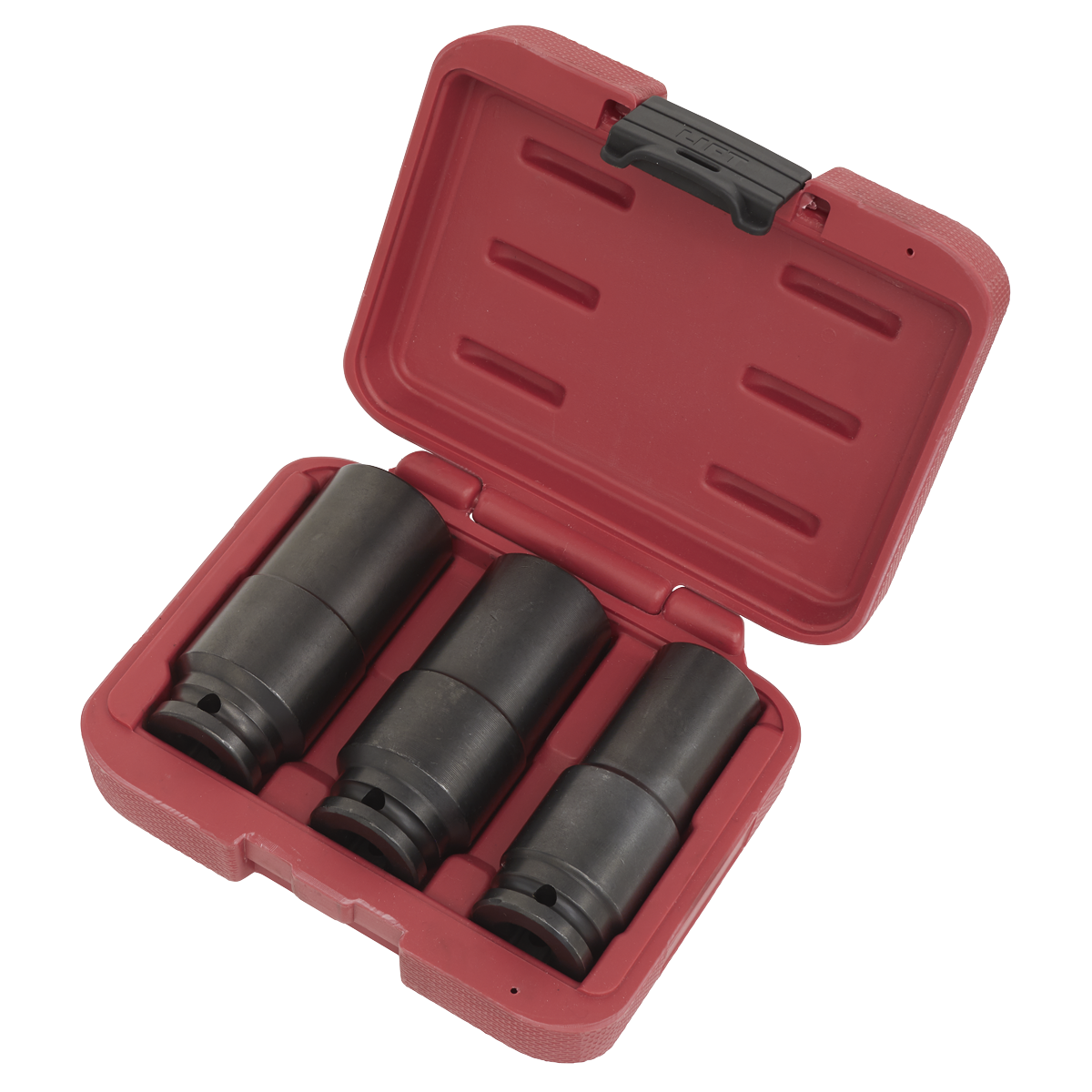 Sealey SX319 Deep Weighted Impact Socket Set 1/2"Sq Drive 3pc