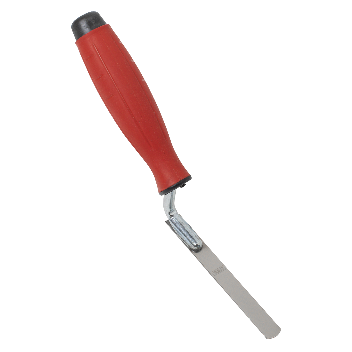 Sealey T0309 Stainless Steel Edging Trowel - Rubber Handle - 12mm