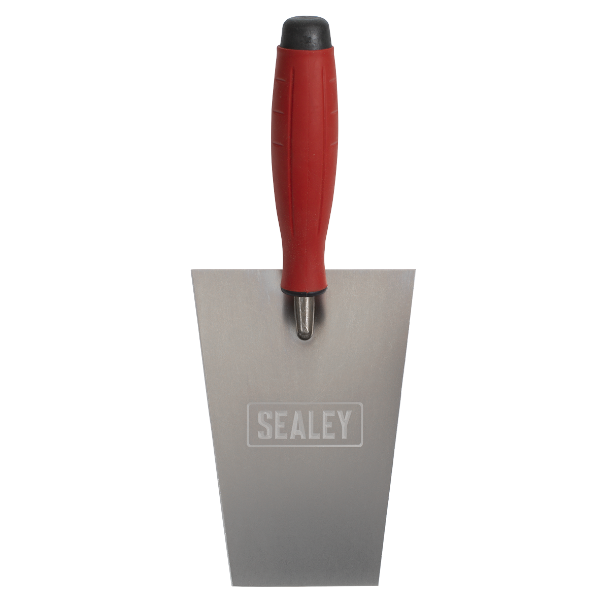 Sealey T1203 Stainless Steel Masonry Trowel - Rubber Handle - 160mm