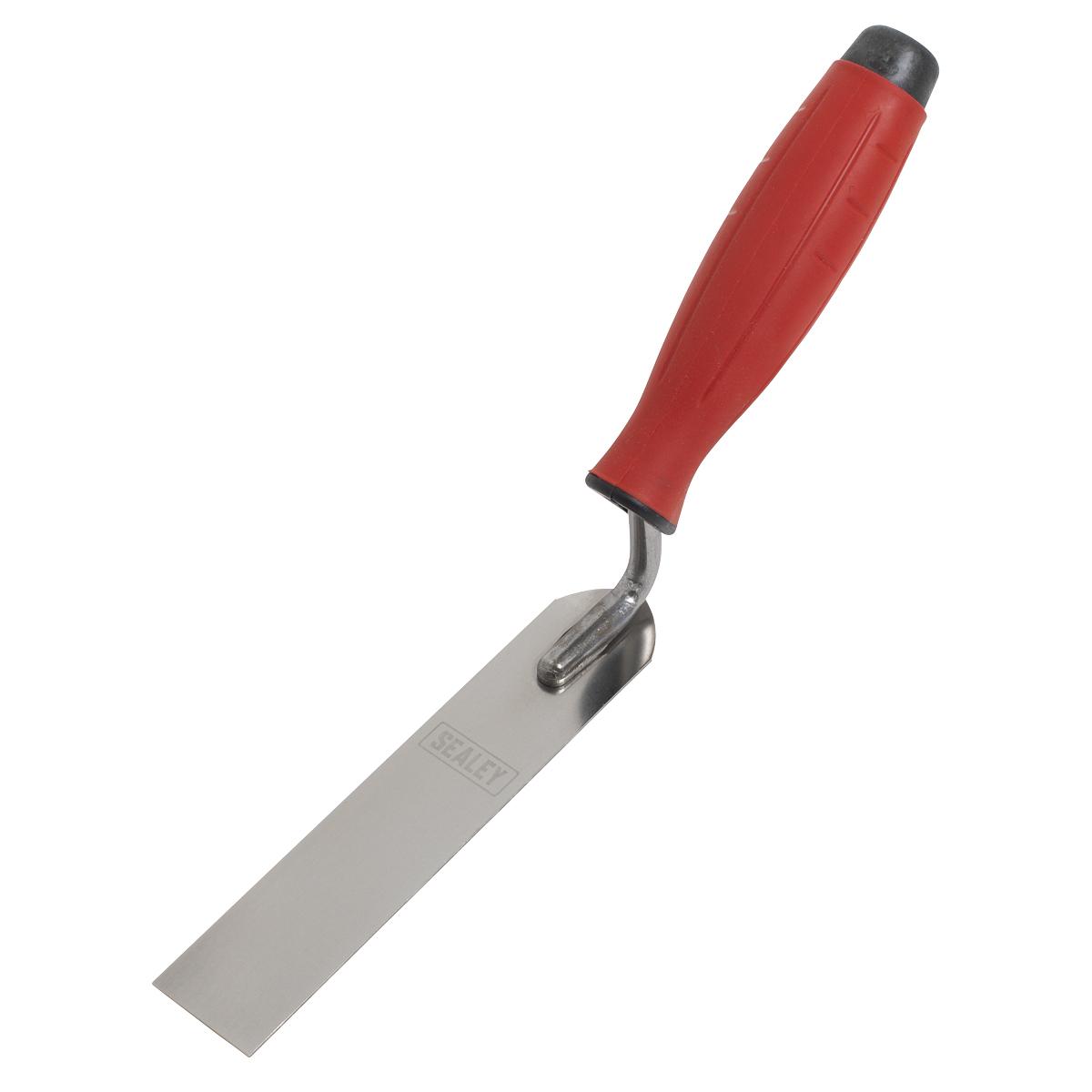 Sealey T1740 Stainless Steel Finishing Trowel - Rubber Handle - 30 x 160mm