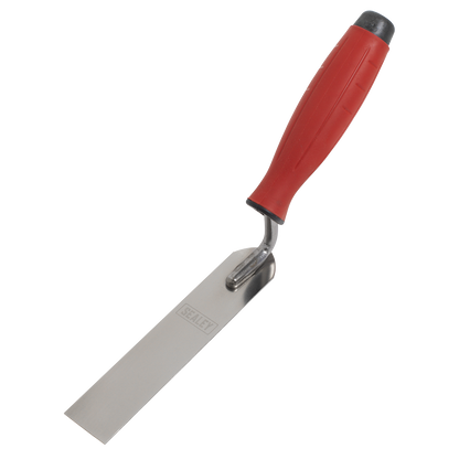 Sealey T1740 Stainless Steel Finishing Trowel - Rubber Handle - 30 x 160mm