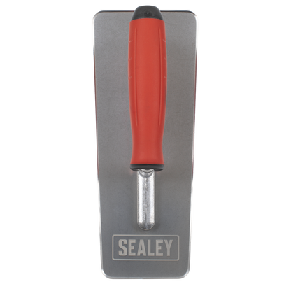 Sealey T8012 Stainless Steel 240mm Venetian Trowel - Rubber Handle