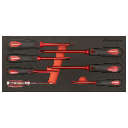 Sealey TBTE04 Screwdriver Set 7pc VDE Approved