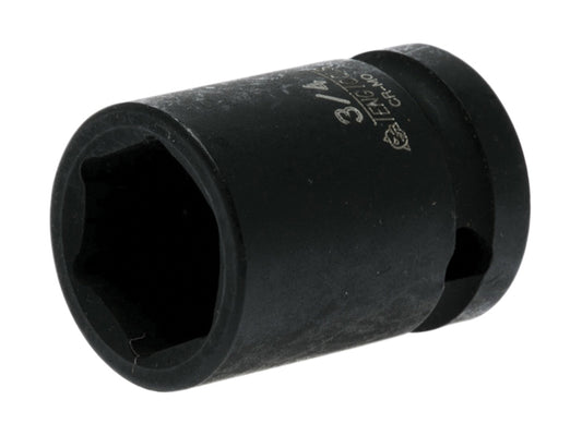 Teng Impact Socket Hexagon 6-Point 1/2in Drive 3/4in