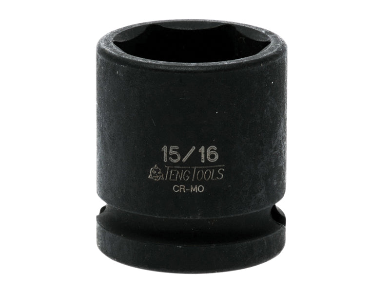 Teng Impact Socket Hexagon 6-Point 1/2in Drive 15/16in