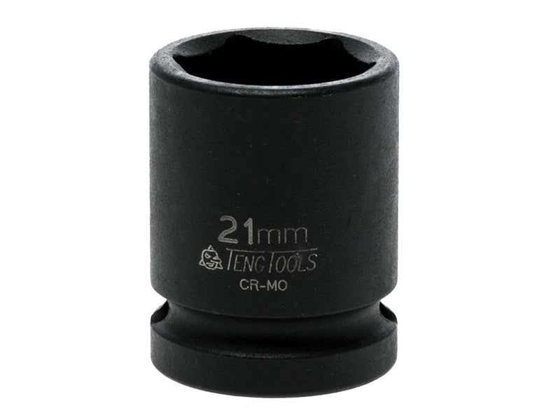 Teng Impact Socket Hexagon 6-Point 1/2in Drive 21mm