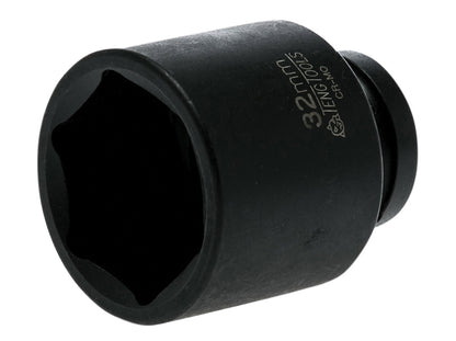 Teng Impact Socket Hexagon 6-Point 1/2in Drive 32mm