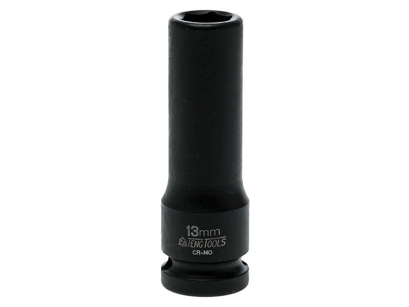 Teng Deep Impact Socket Hexagon 6-Point 1/2in Drive 13mm