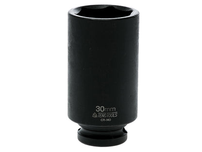 Teng Deep Impact Socket Hexagon 6-Point 1/2in Drive 30mm