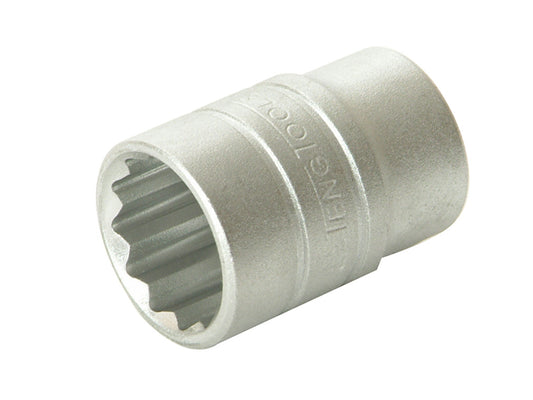 Teng Bi-Hexagon Socket 12-Point Regular A/F 1/2in Drive 1.1/8in